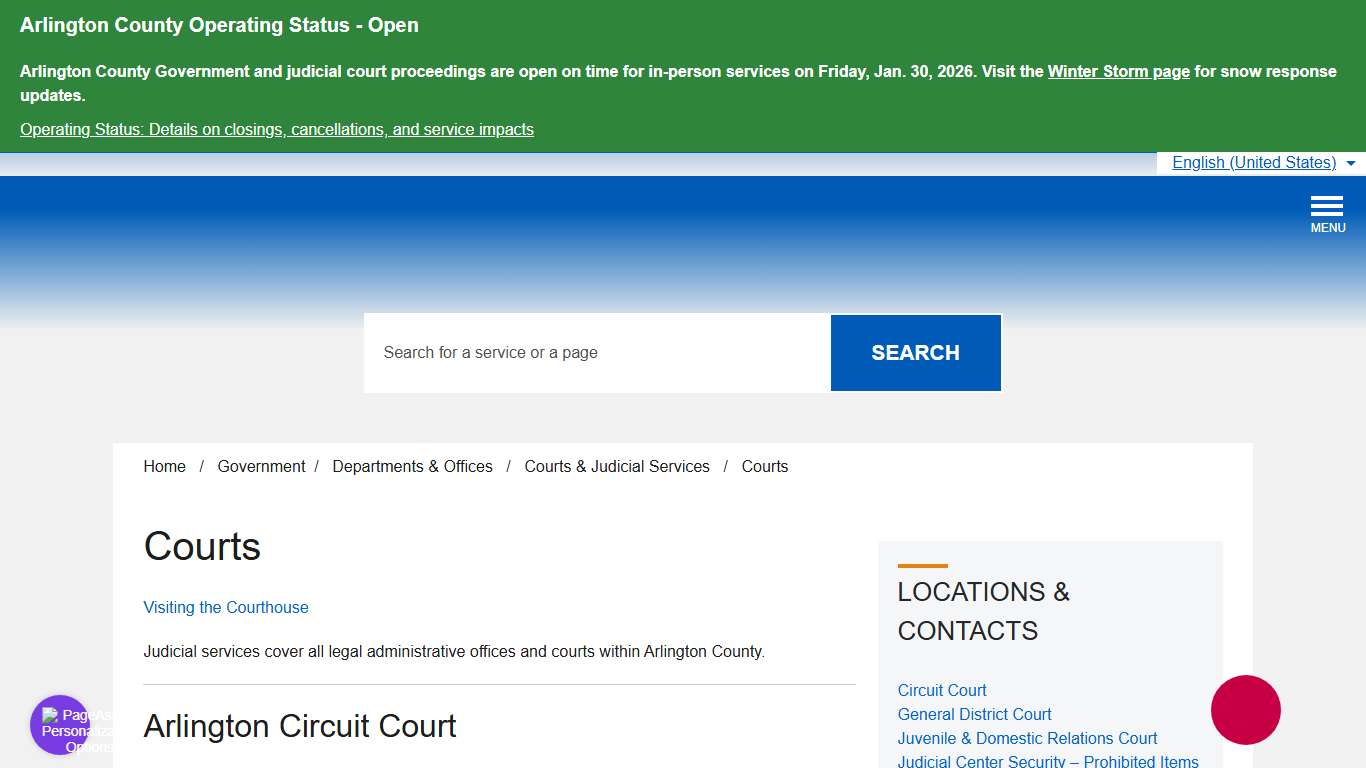 Courts – Official Website of Arlington County Virginia Government